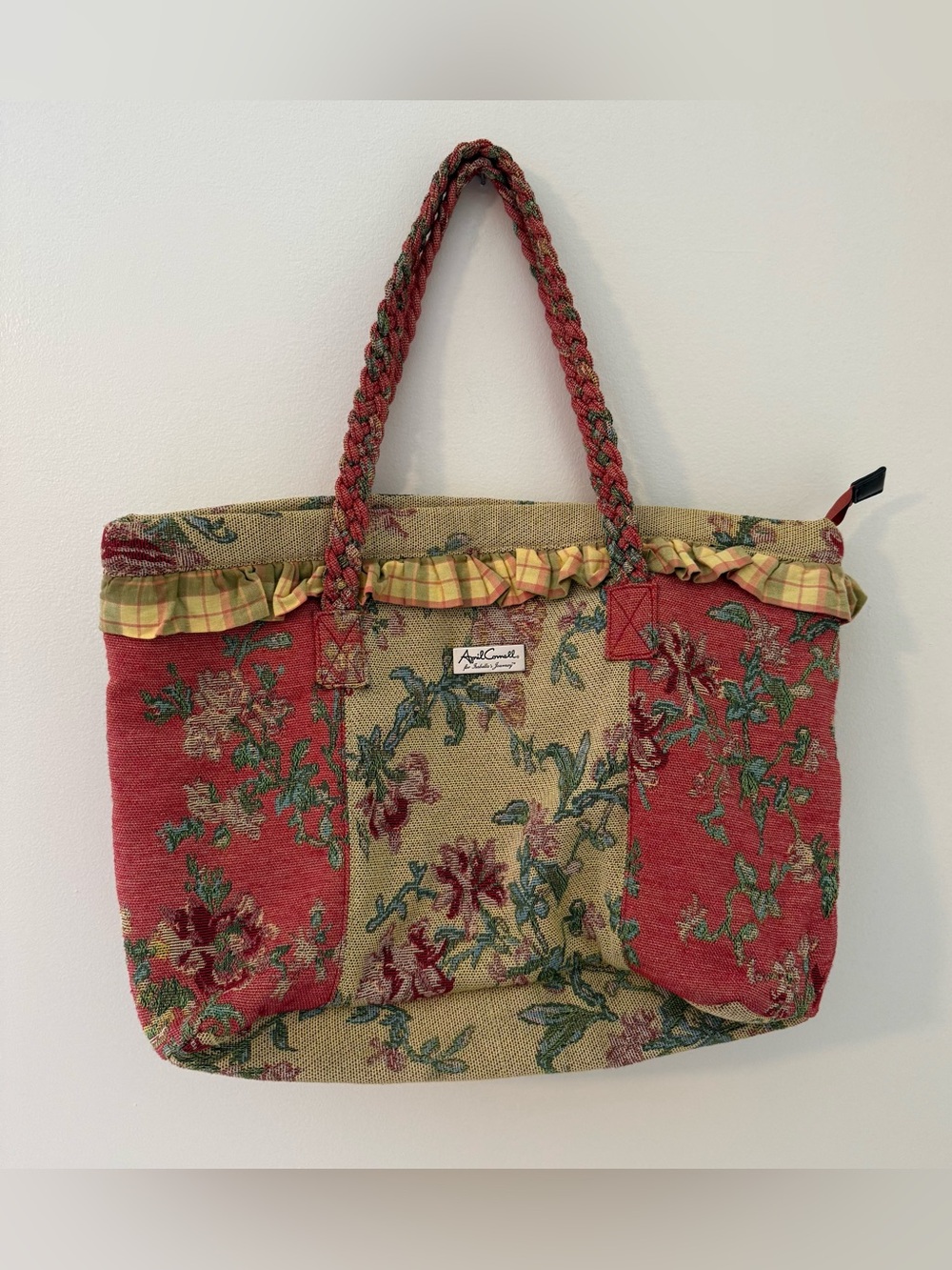 April Cornell for Isabella’s Journey Tapestry Zippered Tote Bag - Picture 2 of 15